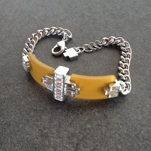 Lia Sophia Jewelry - Silver Link Bracelet by Lia Sophia Lia Sophia Jewelry - Silver Link Bracelet by Lia Sophia